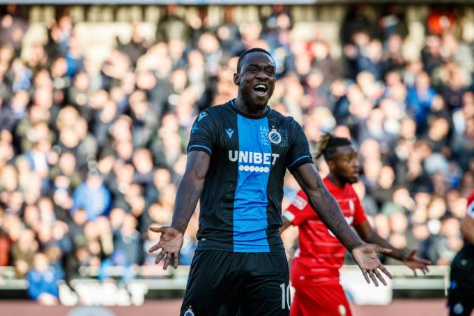 Mbaye Diagne kende een korte passage bij Club Brugge.©KURT DESPLENTER BELGA