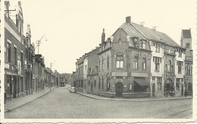 Een beeld van de Oude Stationsstraat in de jaren ‘50.© (foto WME/De Roede van Tielt)