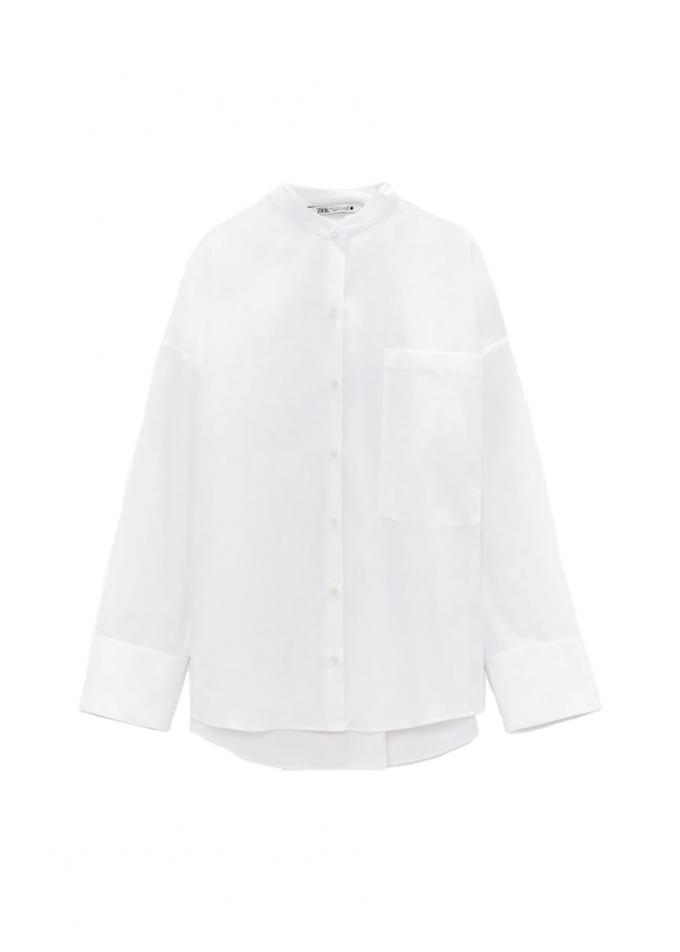Look 5: Oversized wit hemd