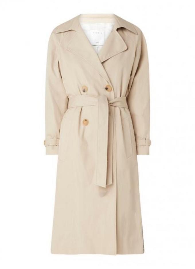 Le trench beige clair