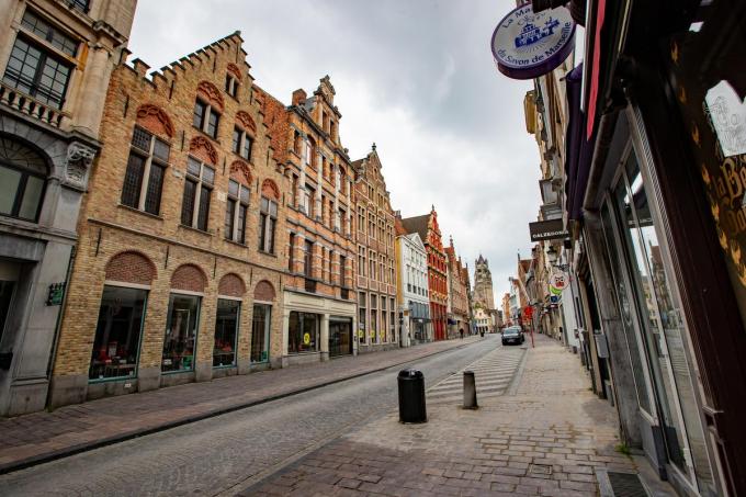 Een huis of flat verwerven in Brugge is in 2020 weer een stuk duurder geworden.©KURT DESPLENTER BELGA
