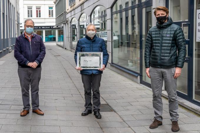 Lieven Maertens, Ignace Vanneste en Axel Ronse (foto KDS)©Kurt De Schuytener Kurt De Schuytener