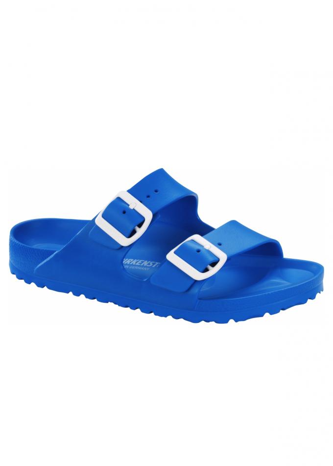 Blauwe slippers