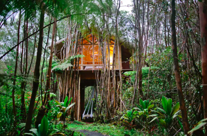 Une maison tropicale à Hawaï