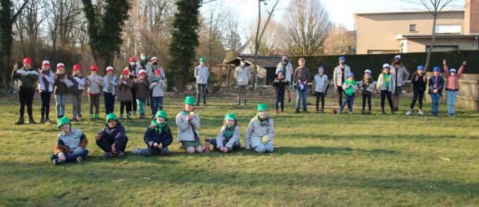 De kinderen, leiders en hoofdleiders maken er iedere zaterdag een topdag van. (foto ACK)©type=