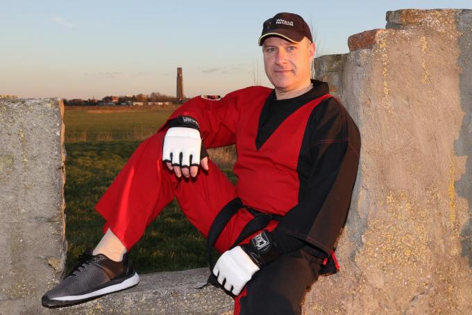 Marc Puystiens, oprichter en trainer van Fightclub Sports Diksmuide: “Ik doe dit puur uit liefhebberij.”© (Foto MG)