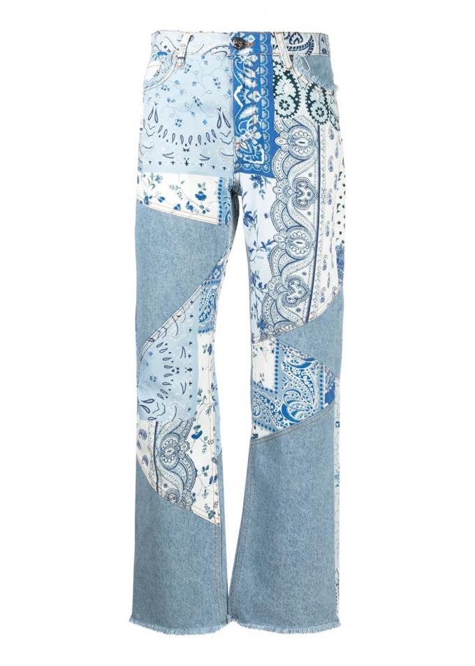 Patchwork jeans