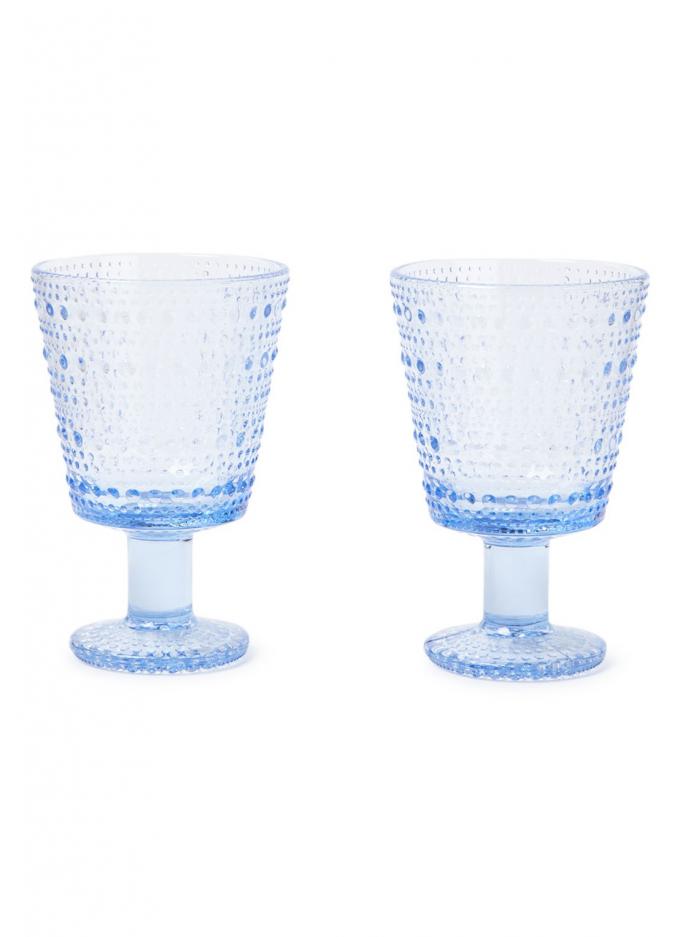 Set van twee glazen