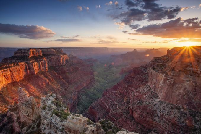 Le Grand Canyon aux États-Unis