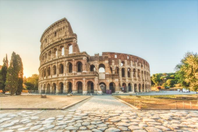 Le Colisée en Italie
