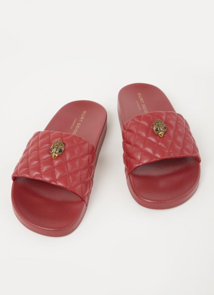 Quilted huisslippers