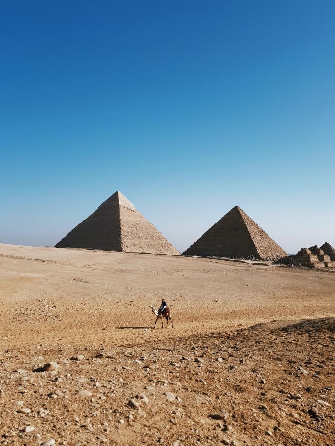 Les pyramides de Gizeh - Egypte