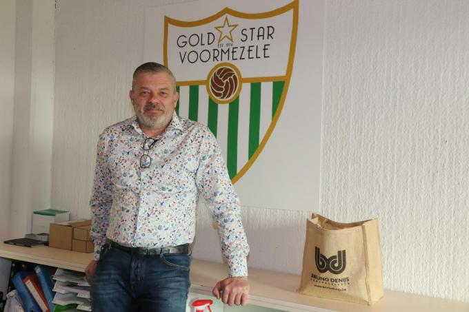 Kurt Denijs is voorzitter van Gold Star Voormezele.©Eric Flamand