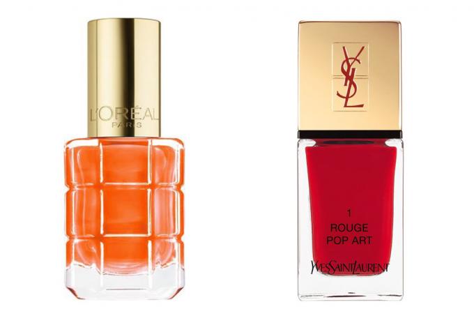 Oranje + rood