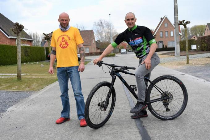 Wouter Vanhee (l.) en Mario Vandeputte kijken op geen inspanning.© foto TVW