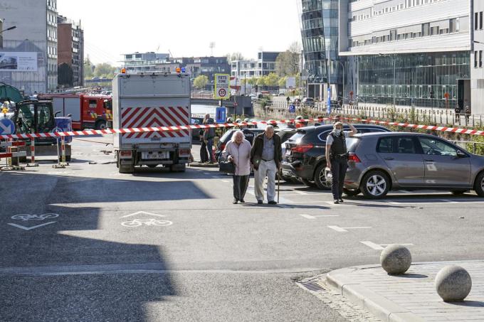 Diverse bewoners moesten hun woning verlaten.© CLL