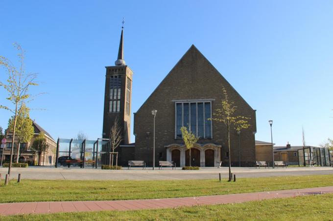 De Sint-Jozefskerk op de Hille doet tijdelijk dienst als bibliotheek.© foto KDV