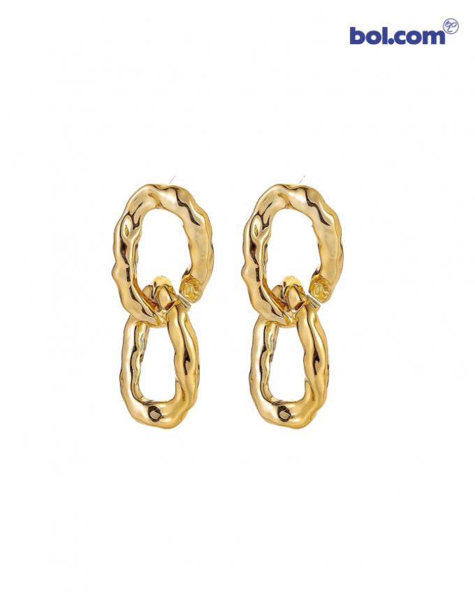 Look 1 - Goudkleurige schakeloorbellen