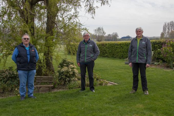 Freddy Decoster, Wilfried Saelens en Ludo Chys.© Emely Vanhaecke