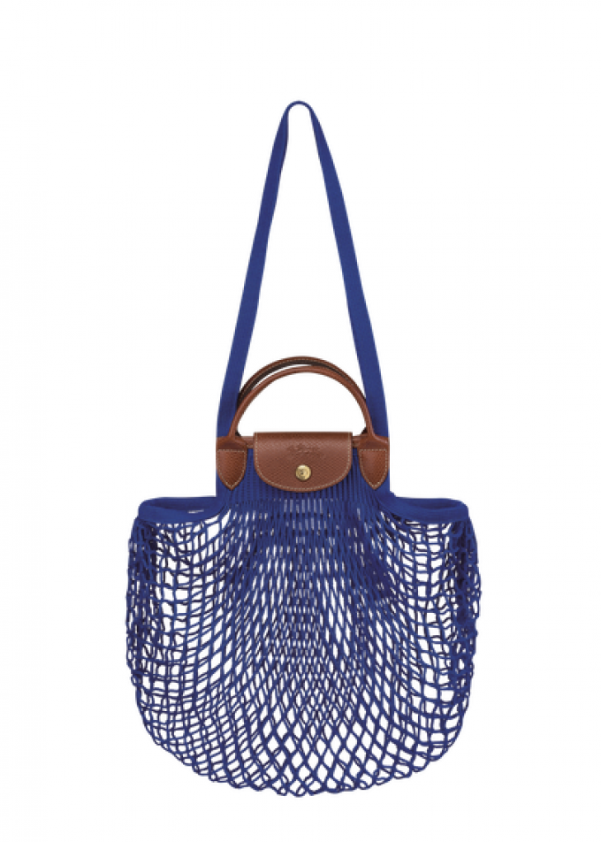 Le sac Pliage de Longchamp bleu
