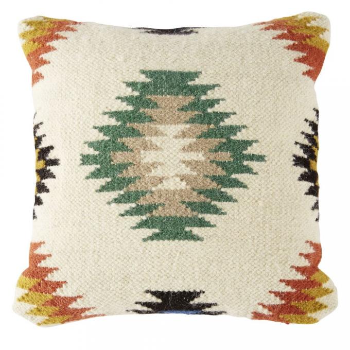 Bohemian kussen met etnische print