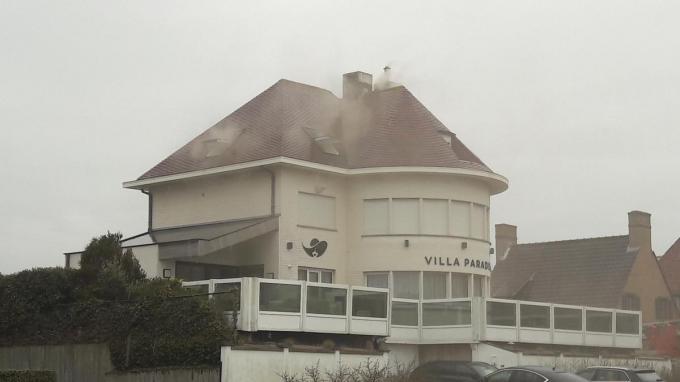 De villa zal de komende maanden niet meer verhuurd kunnen worden.© JT