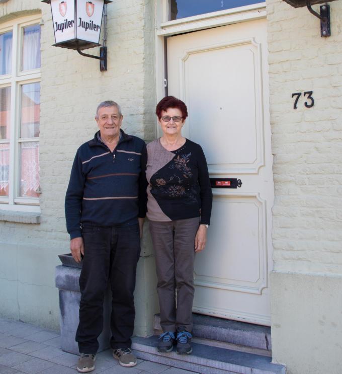 Willy Raes en Liliane Vandenberghe tappen eind volgende maand de laatste pintjes in ‘La Finance’.© EV