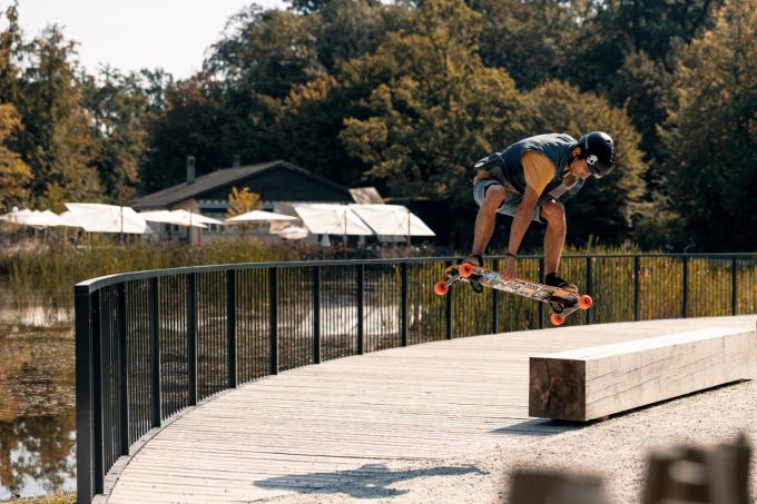 Skate au parc de Sauvabelin