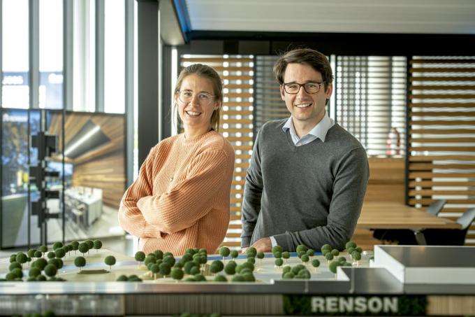 Charlotte en Leon Renson willen het als ondernemer maken.©JOKE COUVREUR