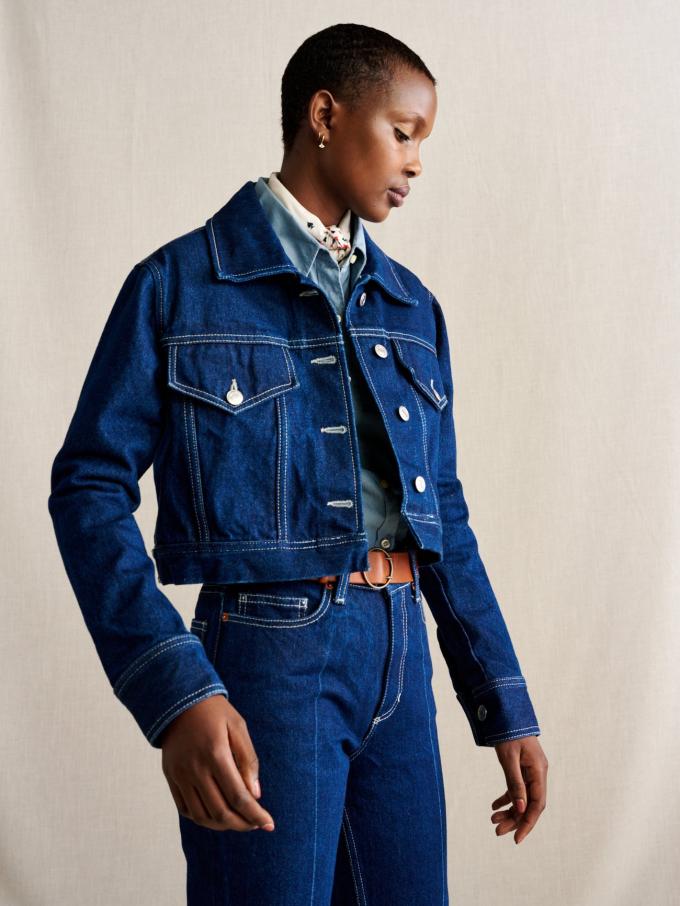 Look 2: Oversized jeansjas