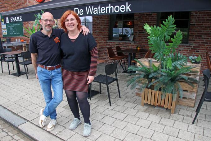 Wim en Nele moesten zeven maanden wachten vooraleer ze De Waterhoek konden openen.© GJZ
