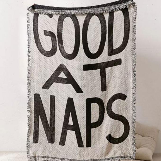 Good at naps-plaid