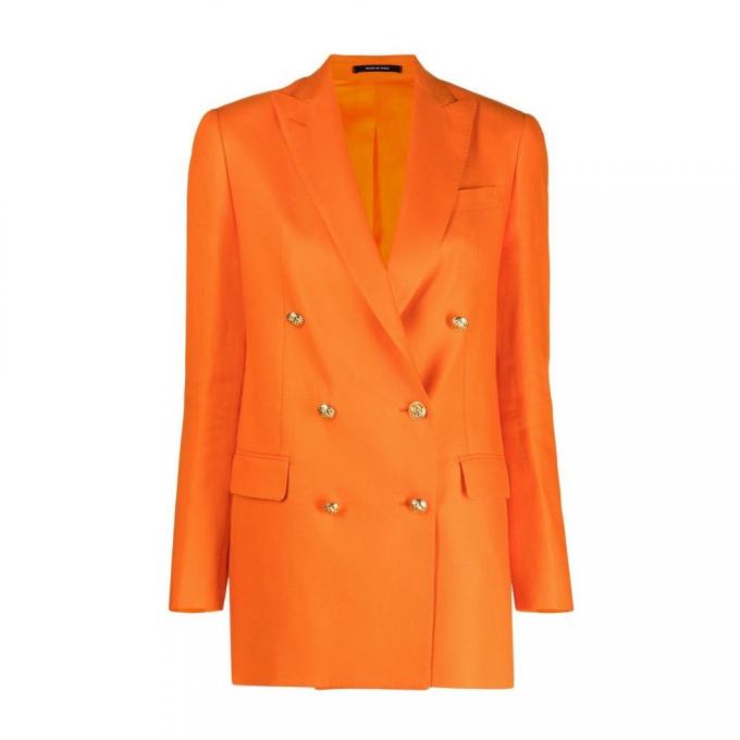 Oranje oversized blazer