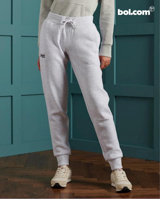 Look 1 - Grijze joggingbroek