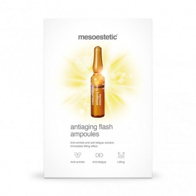 6. Glycolic + E + F Ampoules of Antiaging Flash Ampoules