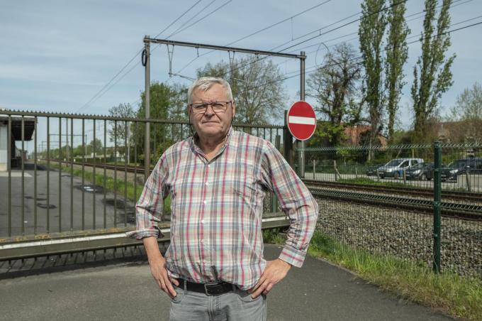 Dirk Van Hecke is de spreekbuis voor Leefbaar Rumbeke-Oekene. (foto SB)© Stefaan Beel