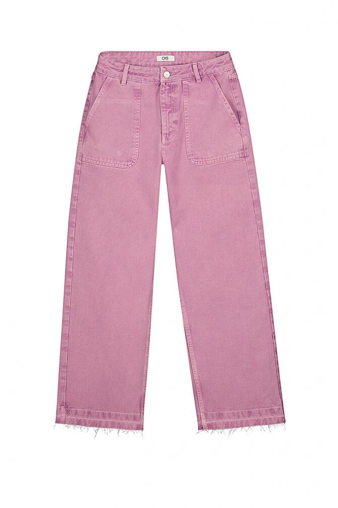 Roze jeans