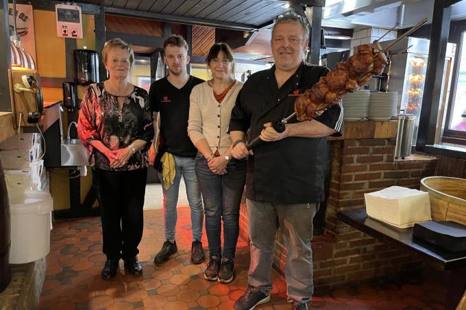 Marie-Therese, Robin, Christine en Ronald: drie generaties van dezelfde familie in de Koekoek.©Jeffrey Roos