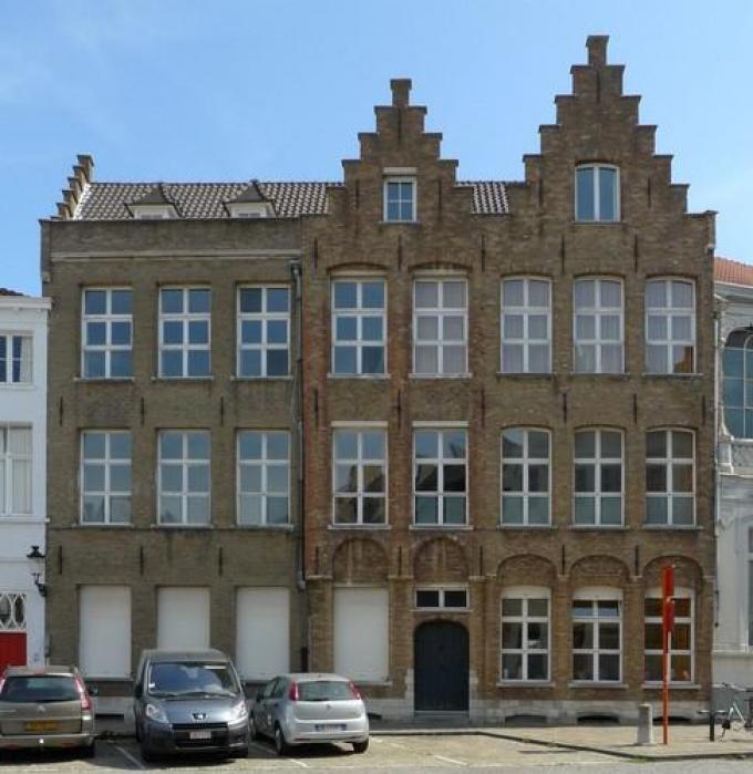 Het te restaureren pand in de Wapenmakersstraat in Brugge.© Vanderhispallie Eelkje