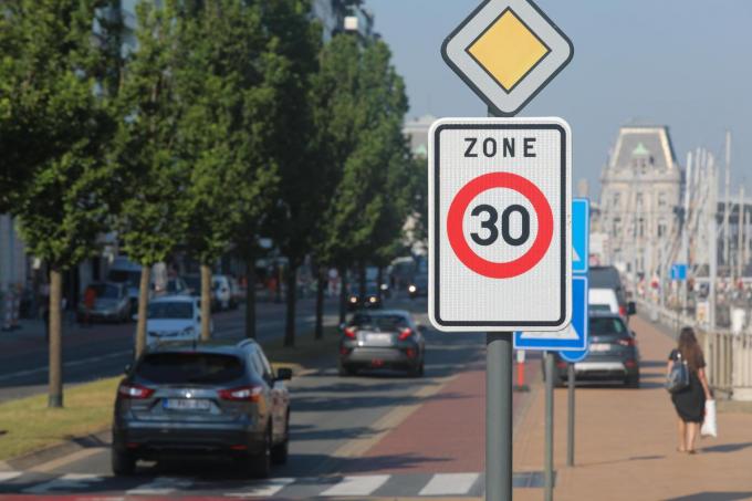 Wordt zone-30 straks de regel in Oostende?©Peter MAENHOUDT