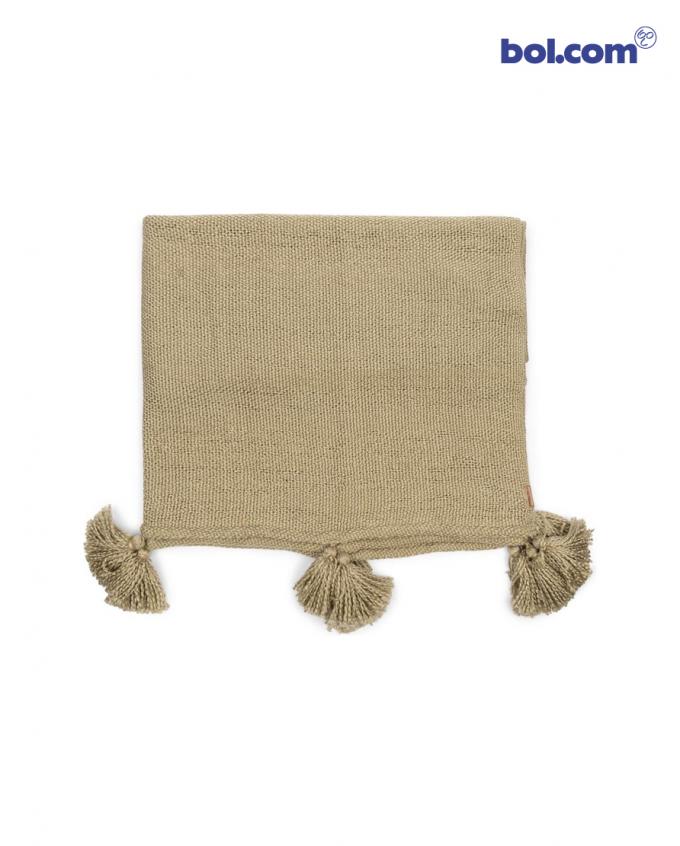 Stijl 2 - plaid met tassels