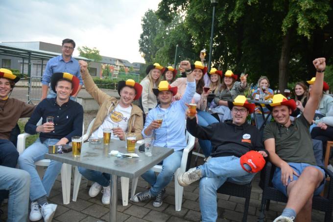 Op de foto herkennen Jonas Van D'Huynslager, Chiel Rogge, Jaren Van D'Huynslager, Arne De Poortere, Robin Bouckaert, Jarne Tassaert, en Stan Vanryckeghem, Fien Amerlynck, Jolien Vandeputte, Ine Derock, Circé Vannieuwenborgh, Enya Catelin en Hanne Devos© JC