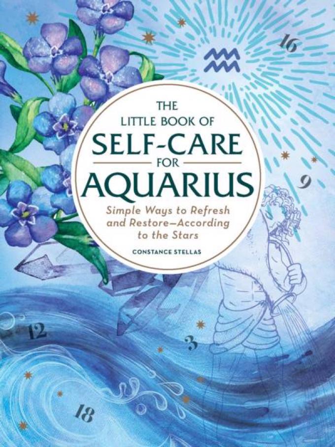 'The Little Book of Self-Care for Aquarius' van Constance Stellas