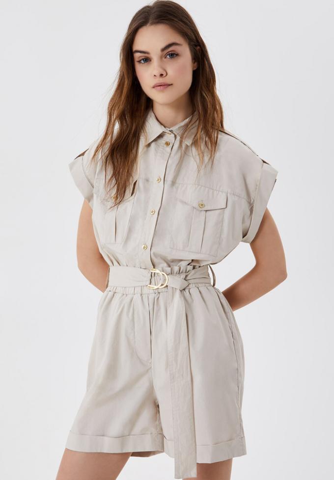 Playsuit met riem