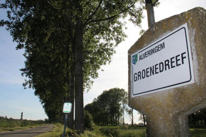 De Groenedreef blijft groen, de bomen mogen niet gekapt worden.© TP