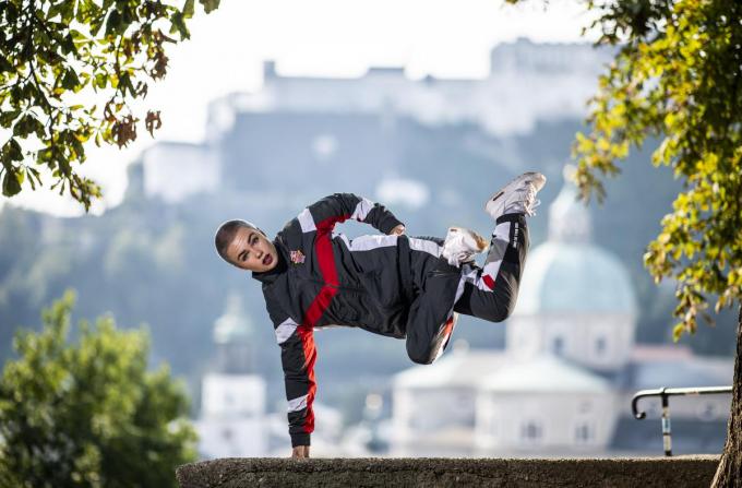 Maxime Blieck, in Parijs 2024 misschien wel de West-Vlaamse joker in een nieuwe olympische discipline: breakdancen. (foto Belga)