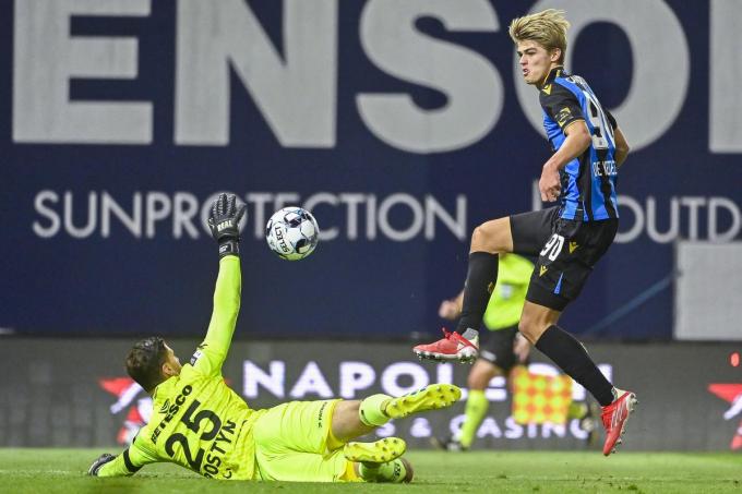 Charles De Ketelaere was een van de uitblinkers bij Club Brugge.