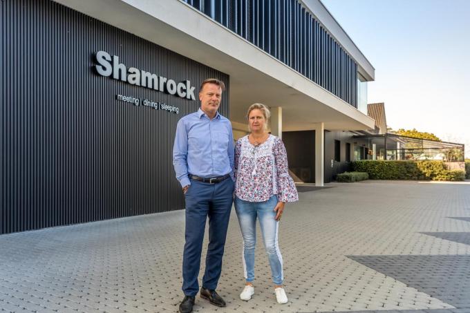 Jochen Heytens en Annelies Vlaeminck van Shamrock in Tielt