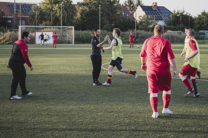 Het G–voetbal van KV Kortrijk telt een kleine 40 spelers.