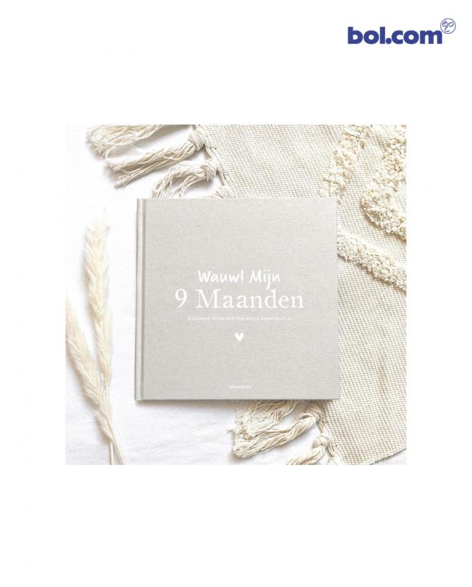 Wit linnen invulboek